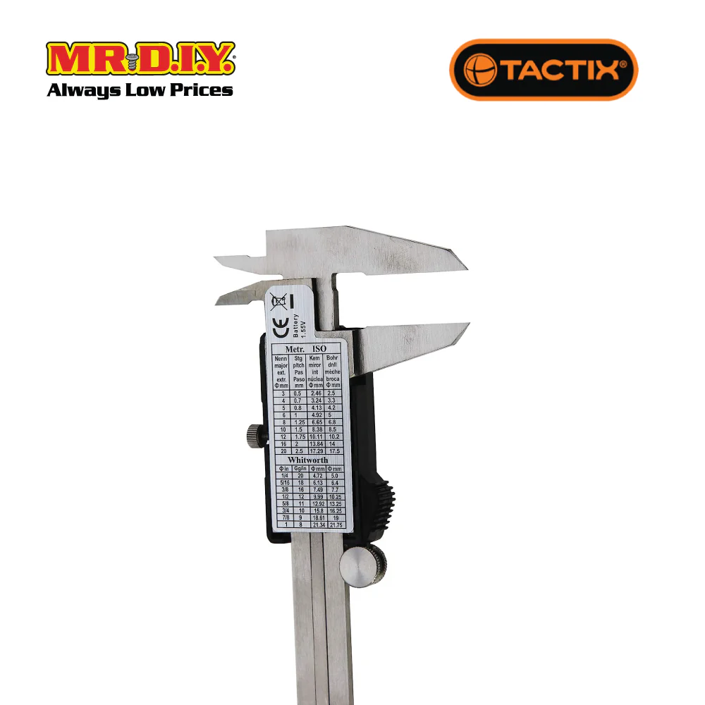 TACTIX Caliper Digital (150 x 0.02mm) - Image 3