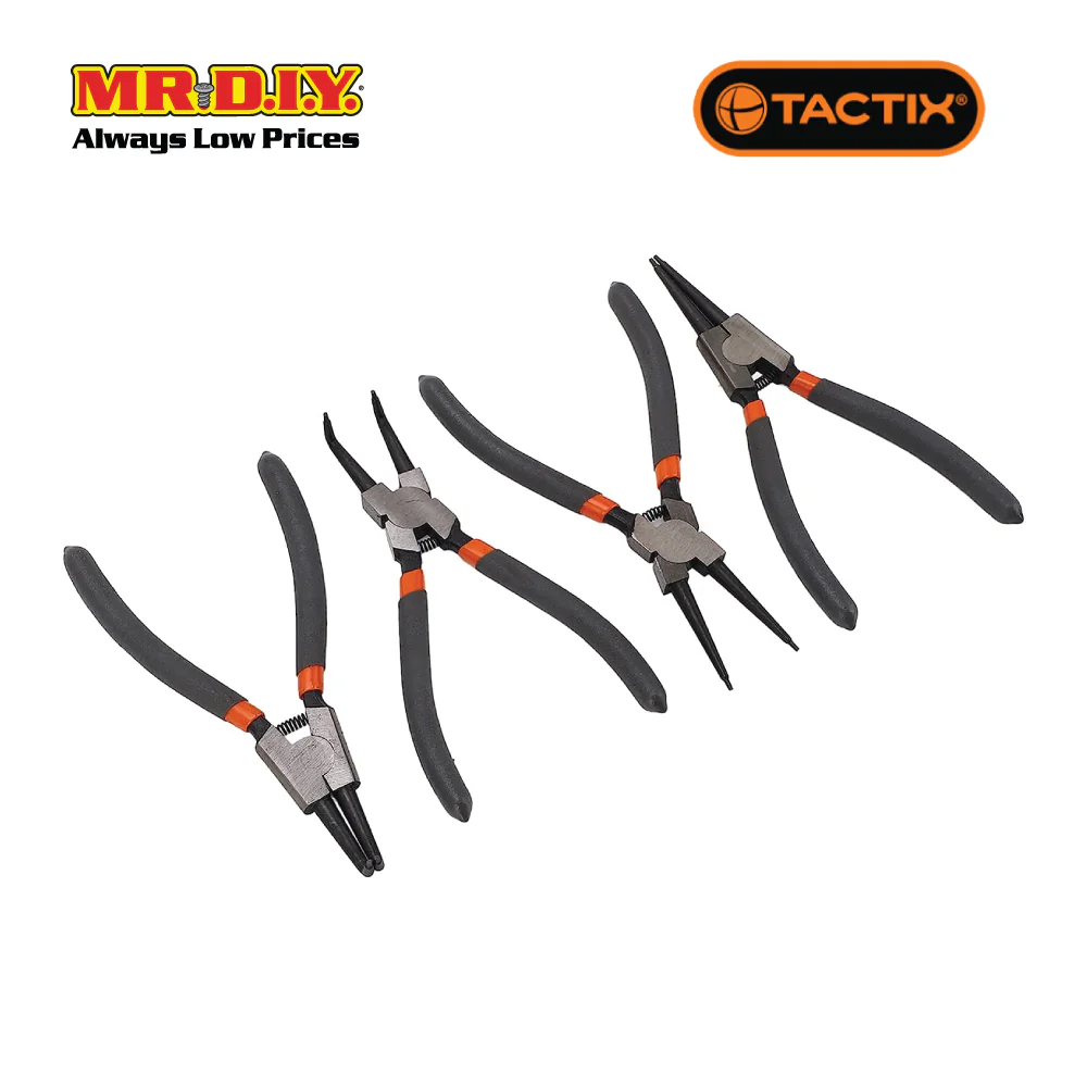 TACTIX Circlip Pliers Set (4 pieces) - Image 2