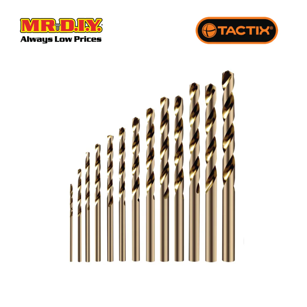 TACTIX Cobalt Drill In Metal Case (13 pieces) - Image 4