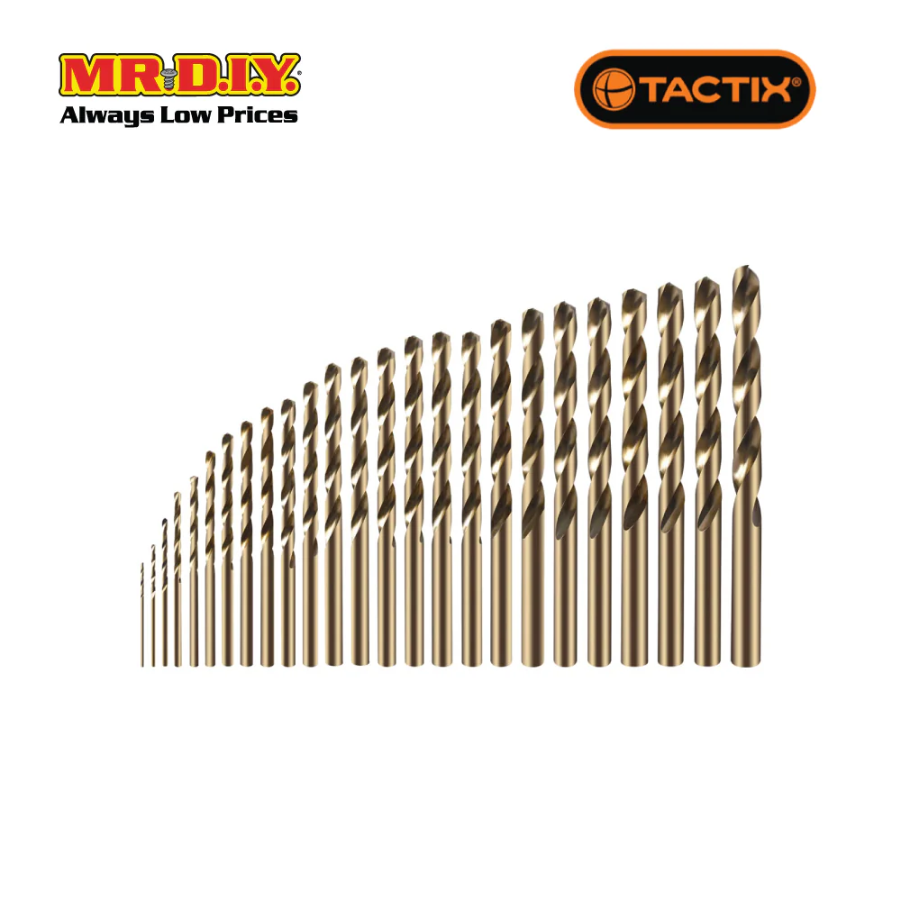TACTIX Cobalt Drill In Metal Case (25 pieces) - Image 3