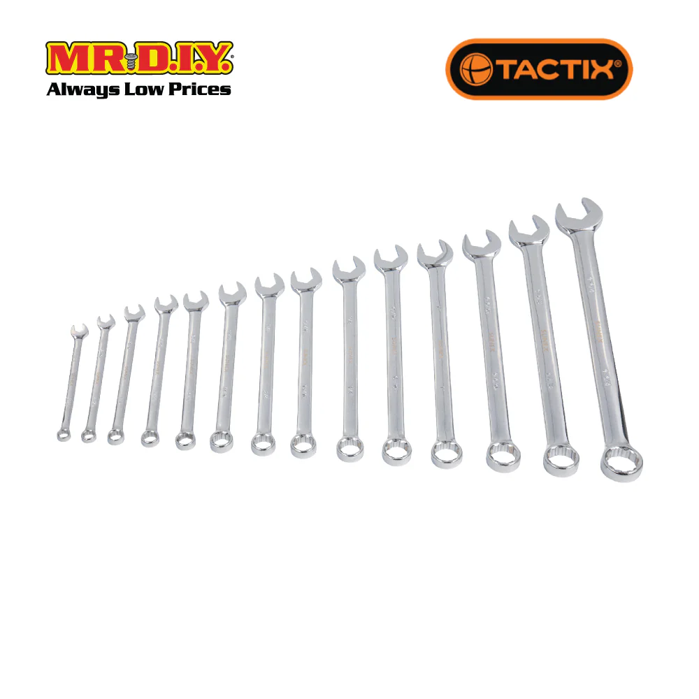 TACTIX Combination Wrench Set (14 pieces) - Image 3