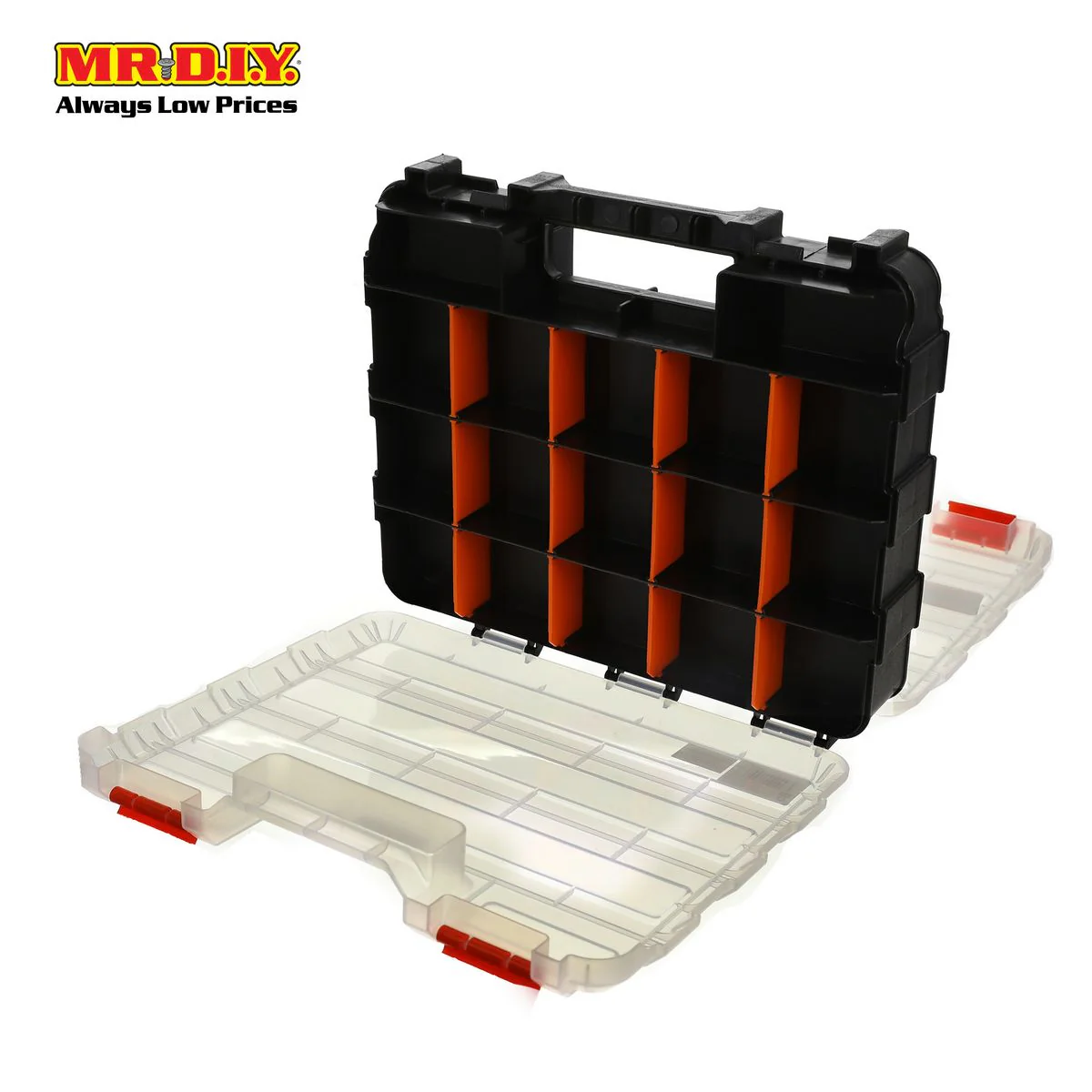 TACTIX Double-Sided Organizer Storage Box 12.5" (32cm) - Image 2