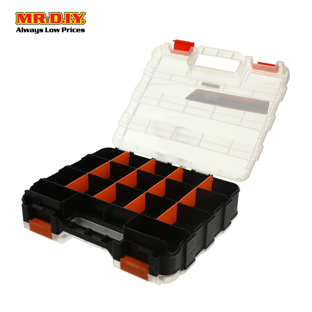 TACTIX Double-Sided Organizer Storage Box 12.5" (32cm) - Image 3