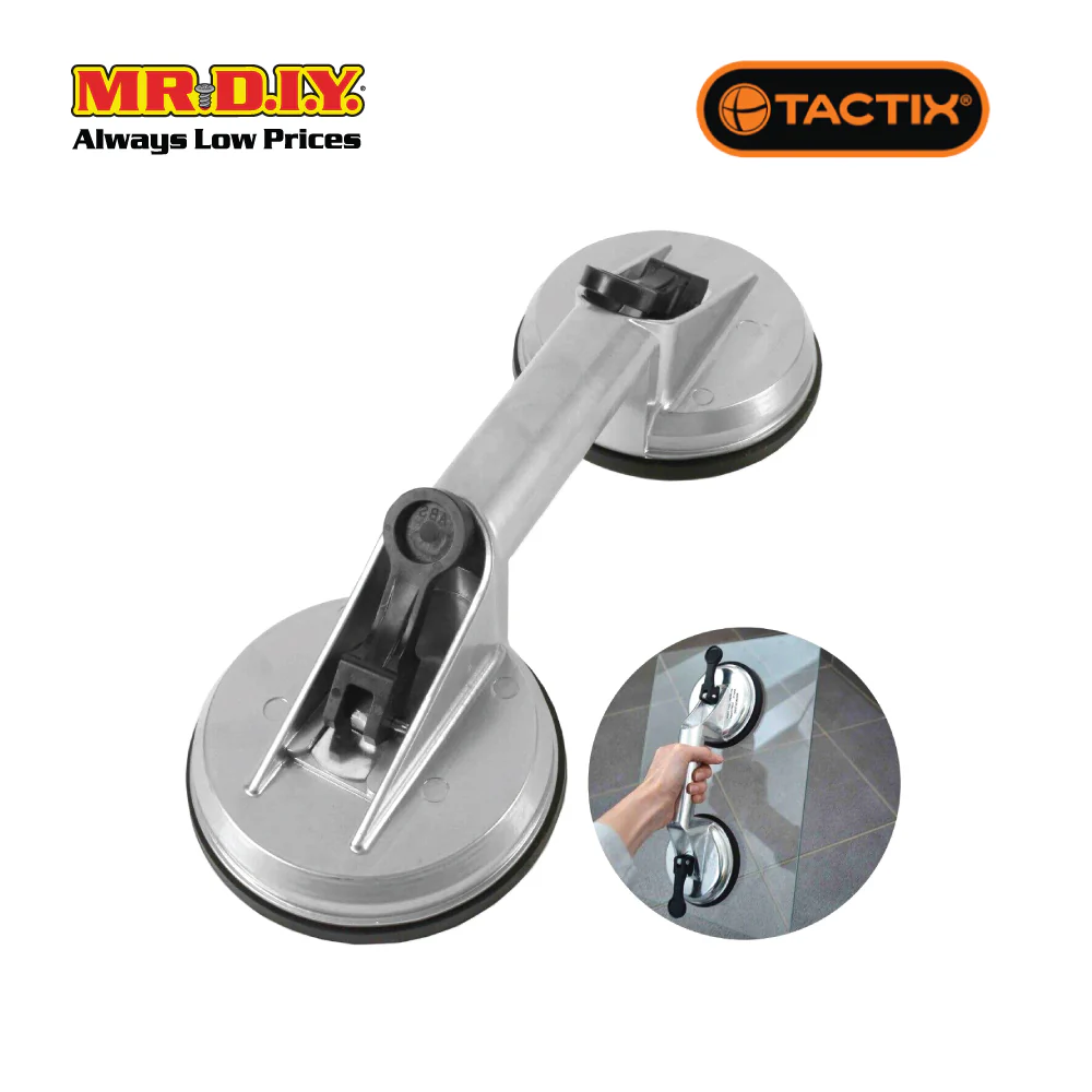 TACTIX Double Suction Cup Aluminum (120mm) - Image 2