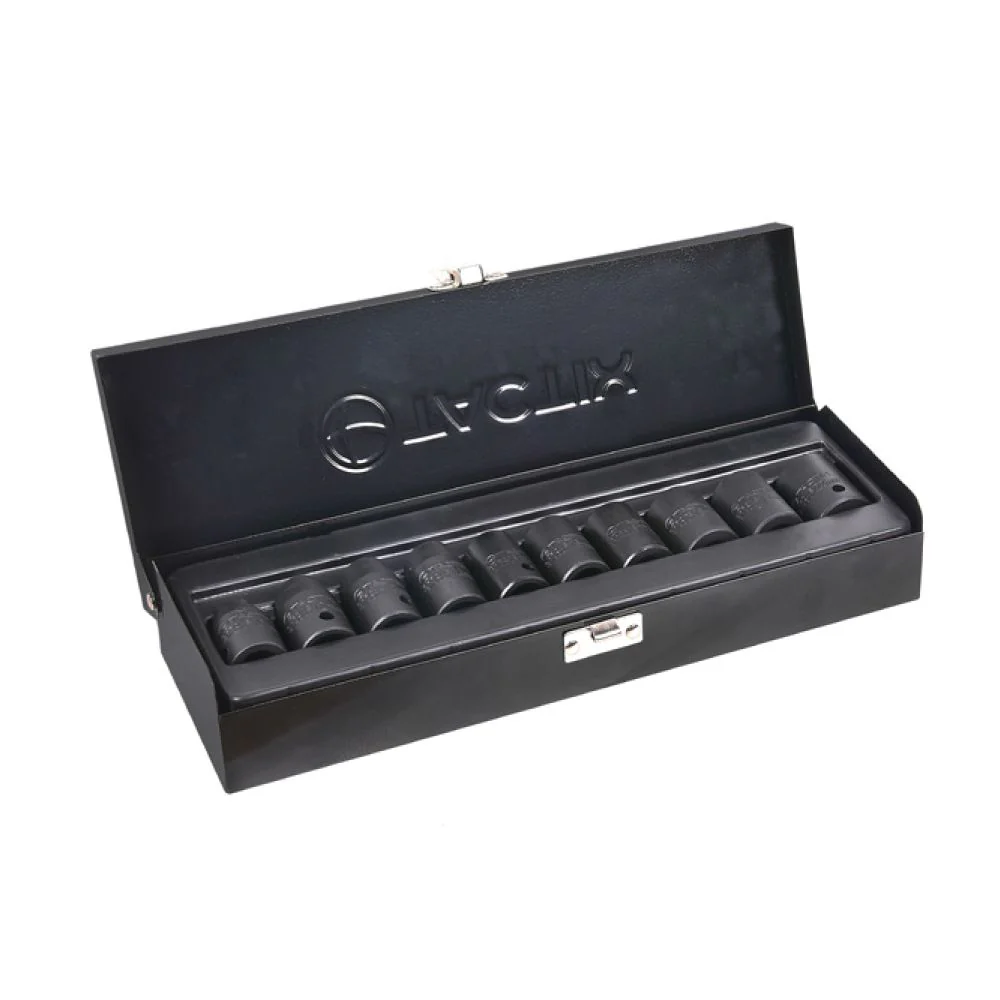 TACTIX Dr.Impact Socket Set (10 pieces x 1/2 Inch) - Image 4