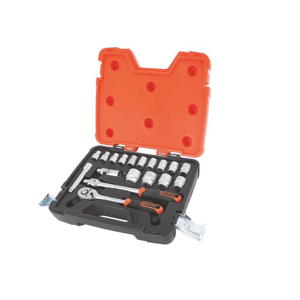 TACTIX Dr.Socket Set (18 pieces x 1/2 Inch) - Image 2
