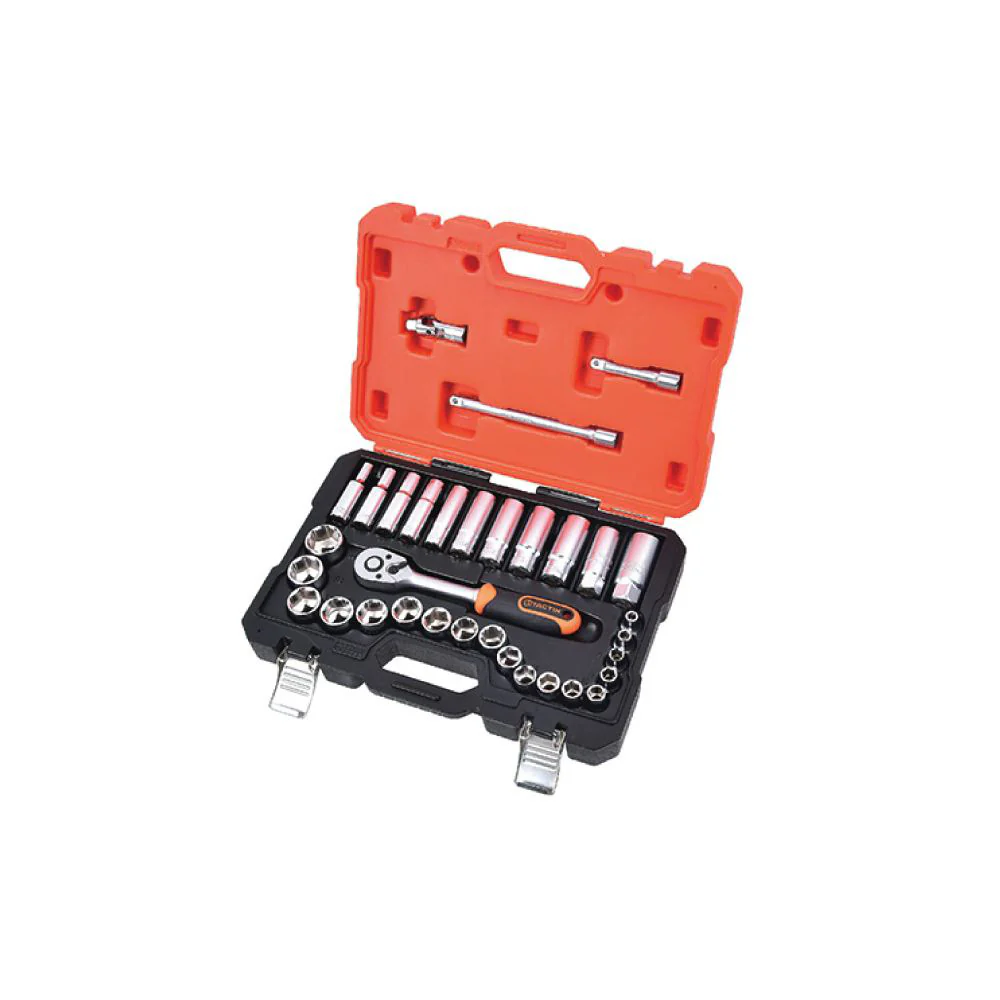 TACTIX Dr.Socket Set (33 pieces x 3/8 Inch) - Image 3