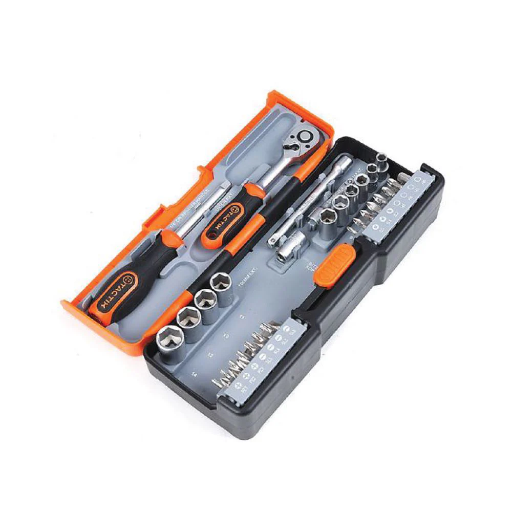 TACTIX Dr.Socket Set (43 pieces x 1/4 Inch) - Image 2