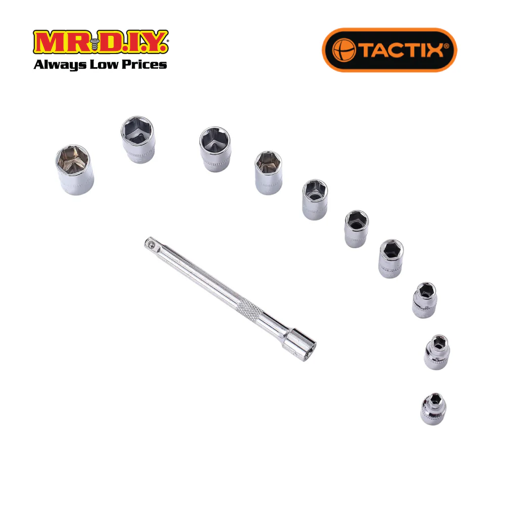 TACTIX Dr.Socket Set (43 pieces x 1/4 Inch) - Image 4