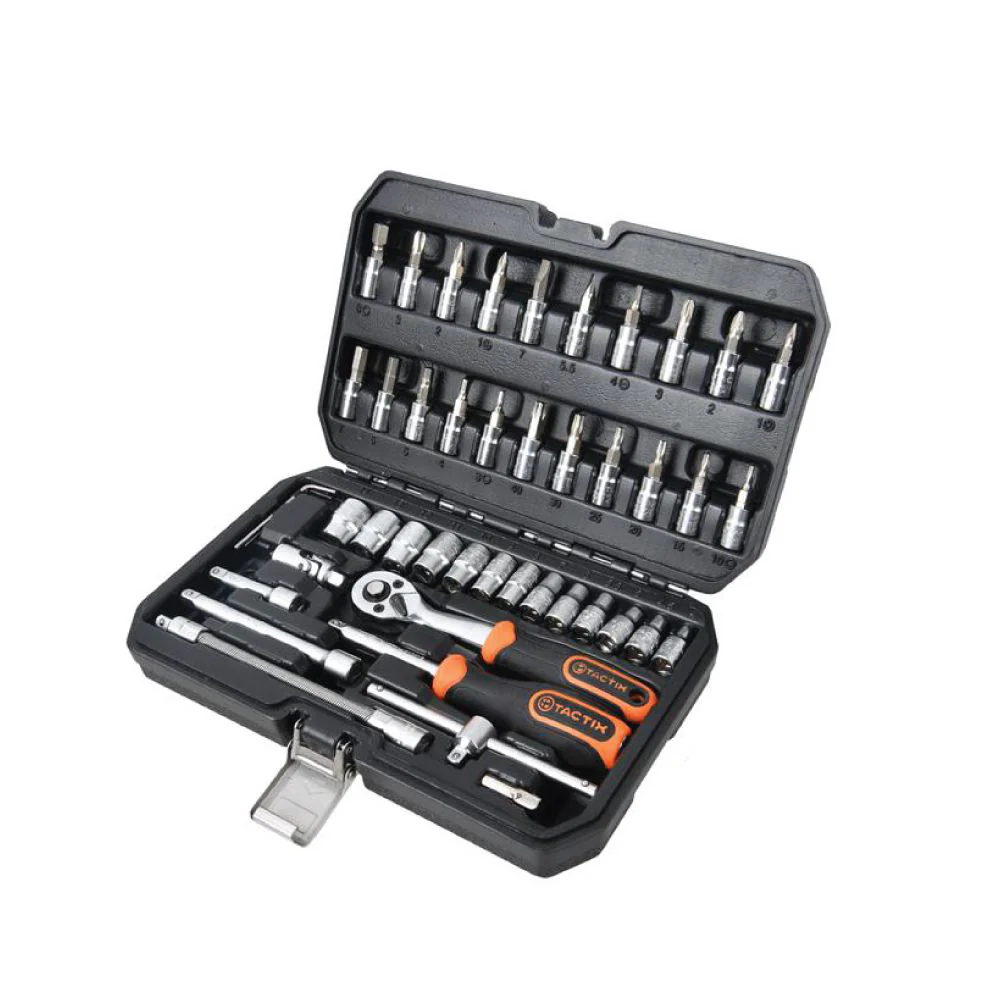 TACTIX Dr.Socket Set (46 pieces x 1/4 Inch) - Image 2