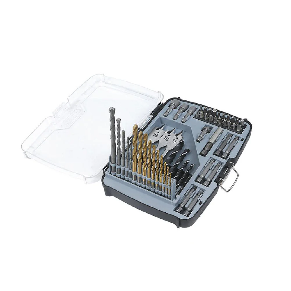 TACTIX Drill & Bit Set (55 pieces) - Image 4