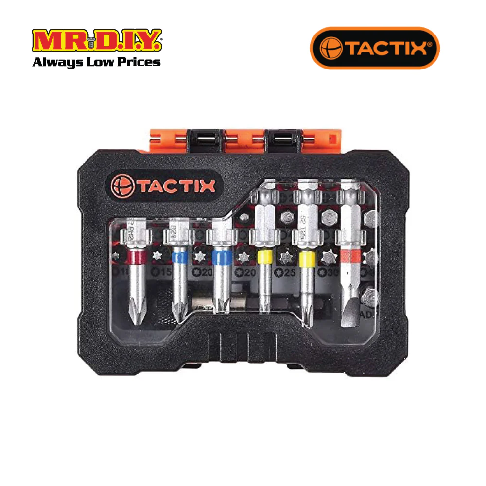 TACTIX Drill Color Bit Set (29 pieces) - Image 2
