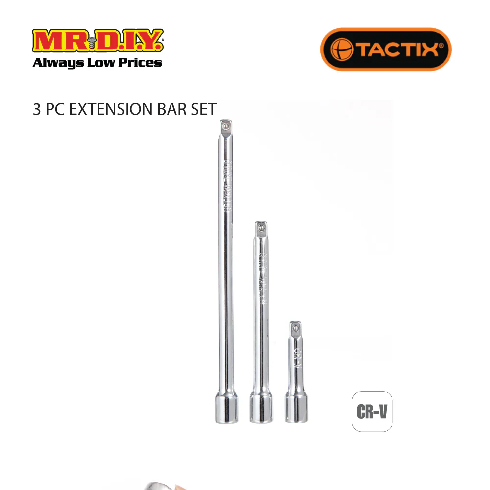 TACTIX Extension Bar Set (1/4 Inch) - Image 3