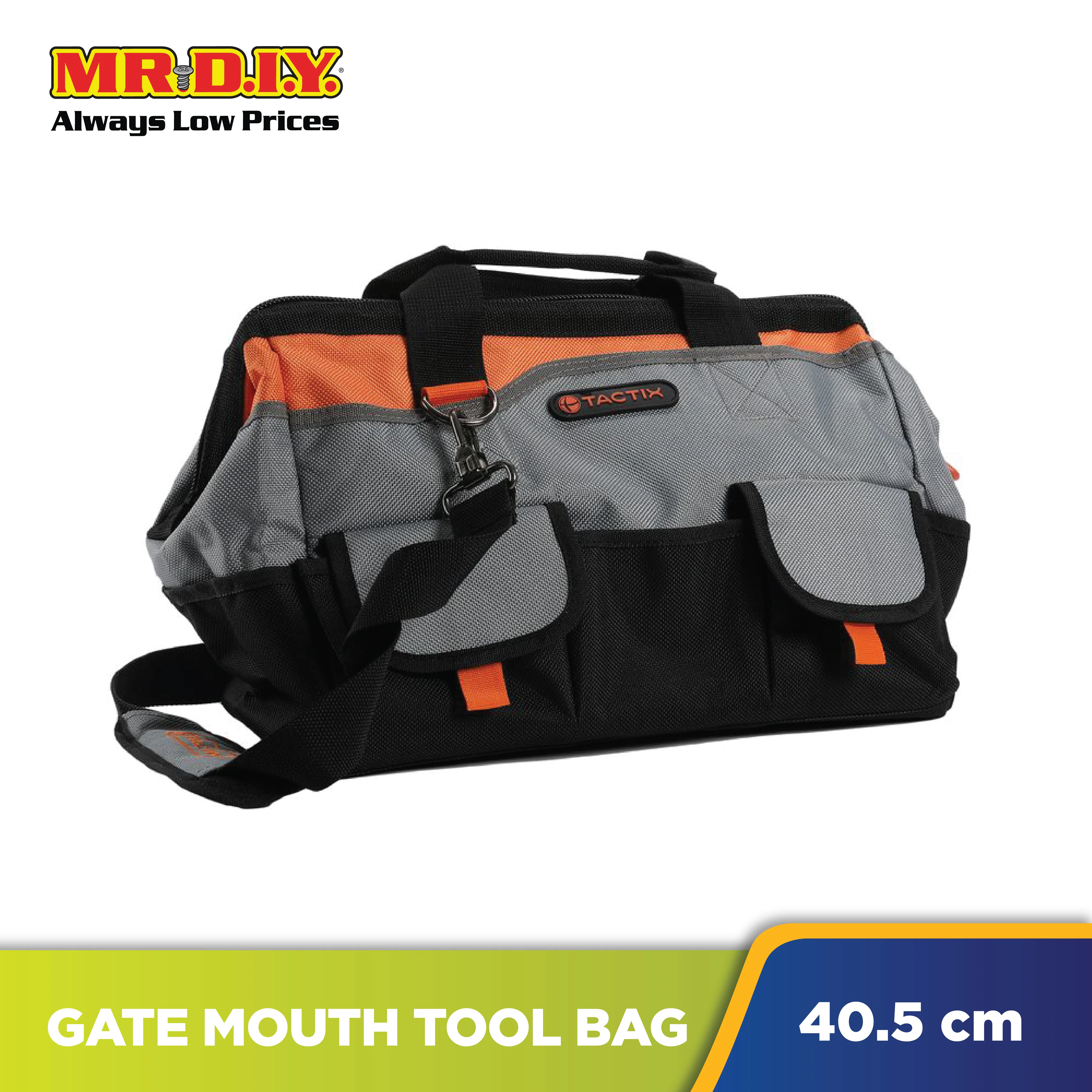 Tactix Gate Mouth Tool Bag (40.5cm) - Image 2