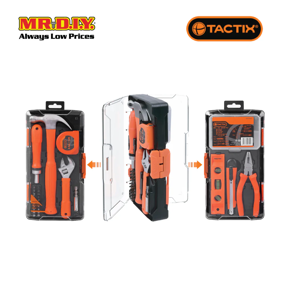 TACTIX General Tool Set (28 pieces) - Image 2