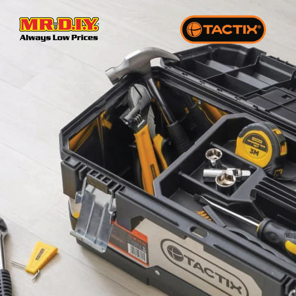 TACTIX Heavy Duty stainless steel tool box (26inch) - Image 6