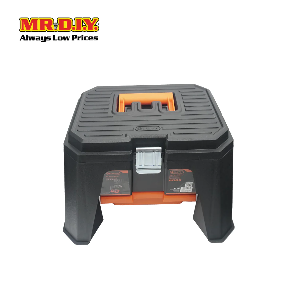 TACTIX Heavy-Duty Step Stool Storage Tool Organizer 320352 (50.8 x 40.6 x 31.8cm) - Image 5