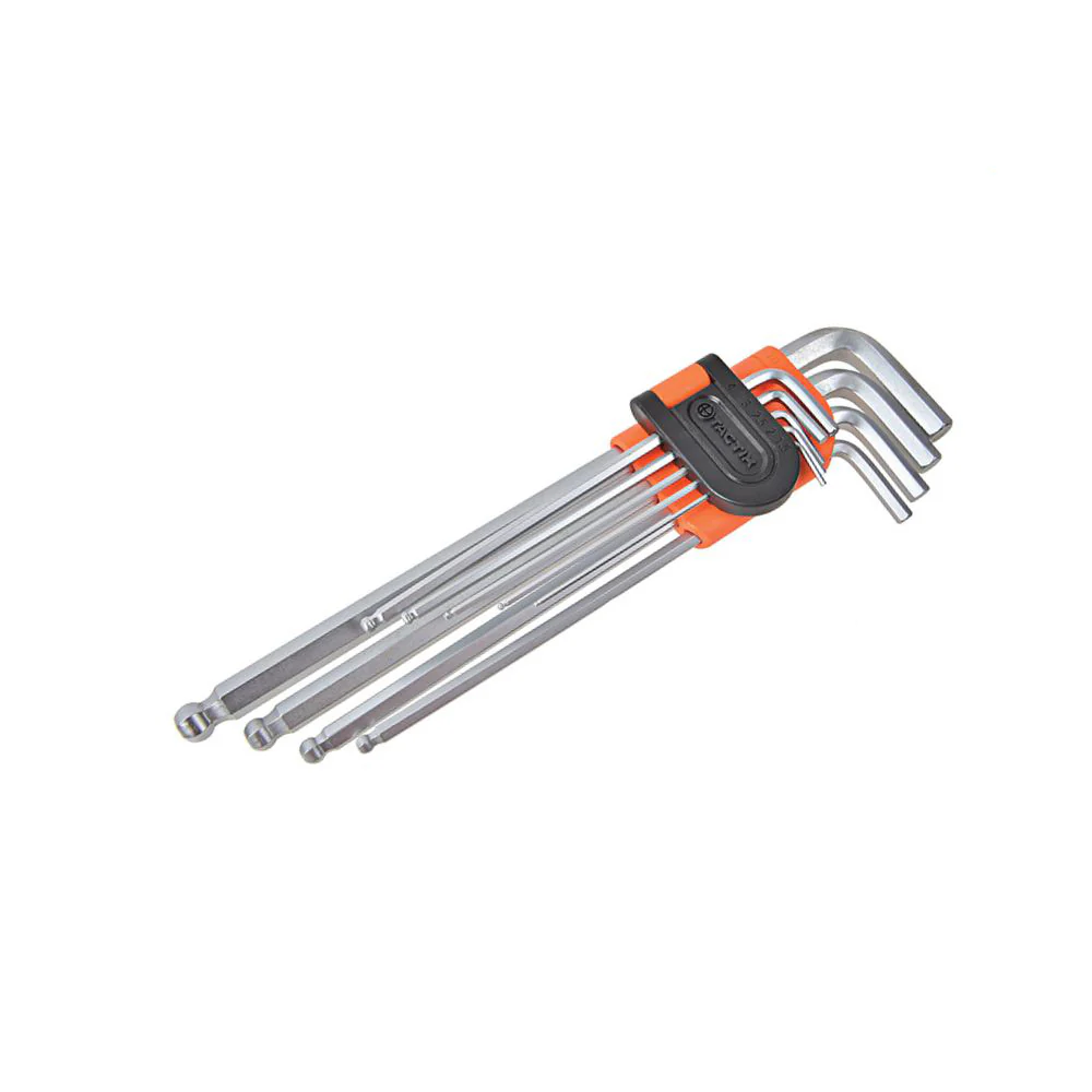 TACTIX Hex Key Extra Long (9 pieces) - Image 3