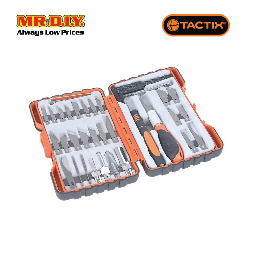 TACTIX Hobby Knife Set (36 pieces) - Image 2