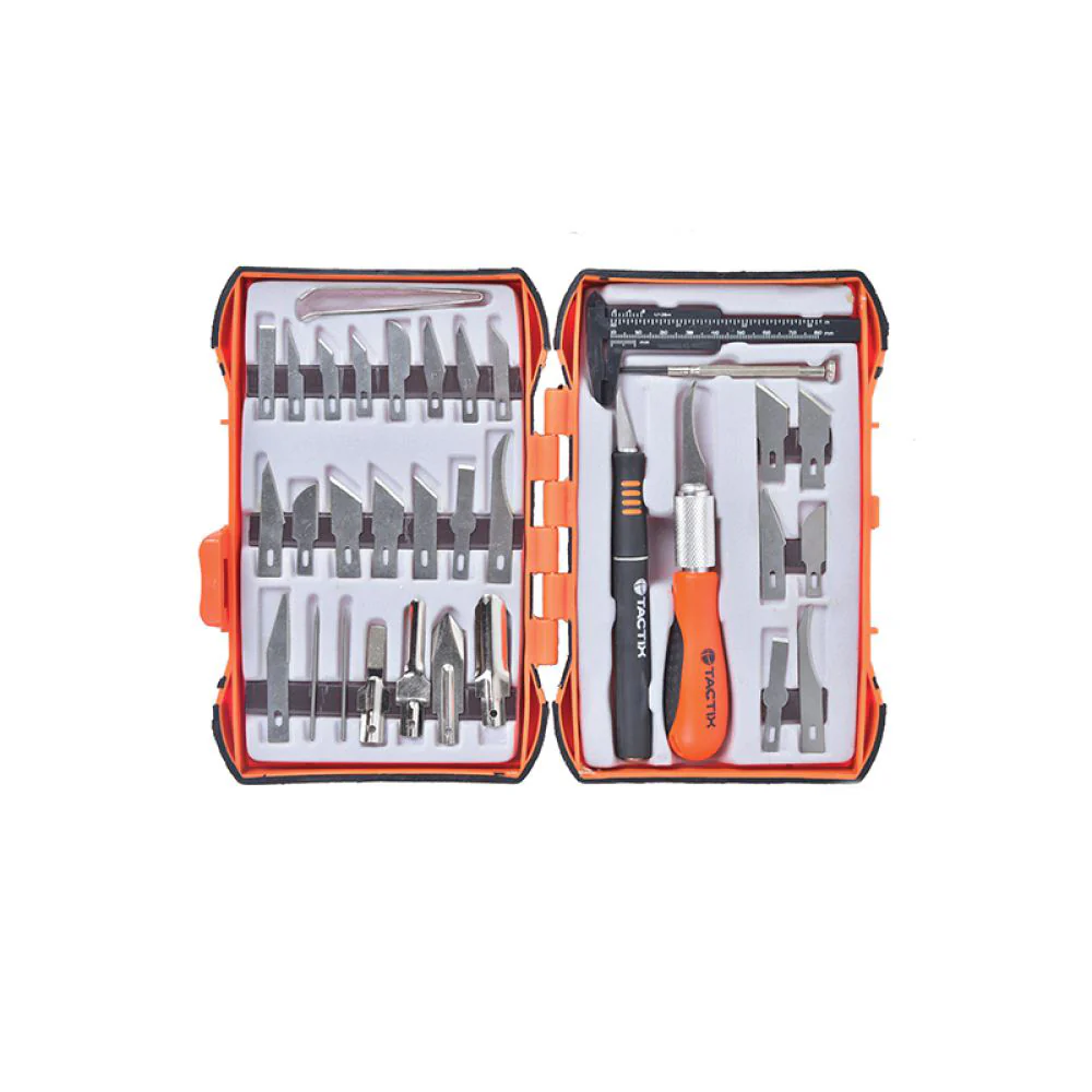 TACTIX Hobby Knife Set (36 pieces) - Image 4