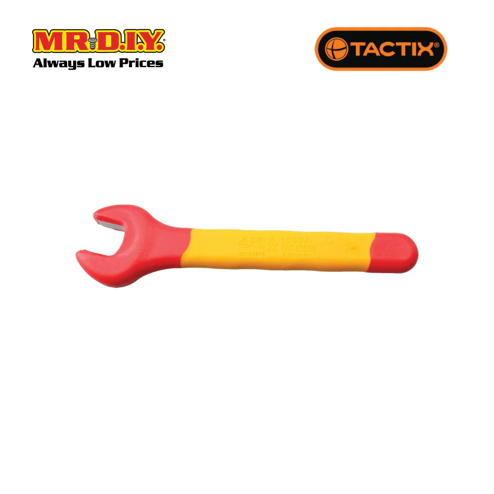 TACTIX Insulated VDE Open End Wrench (17mm) - Image 3