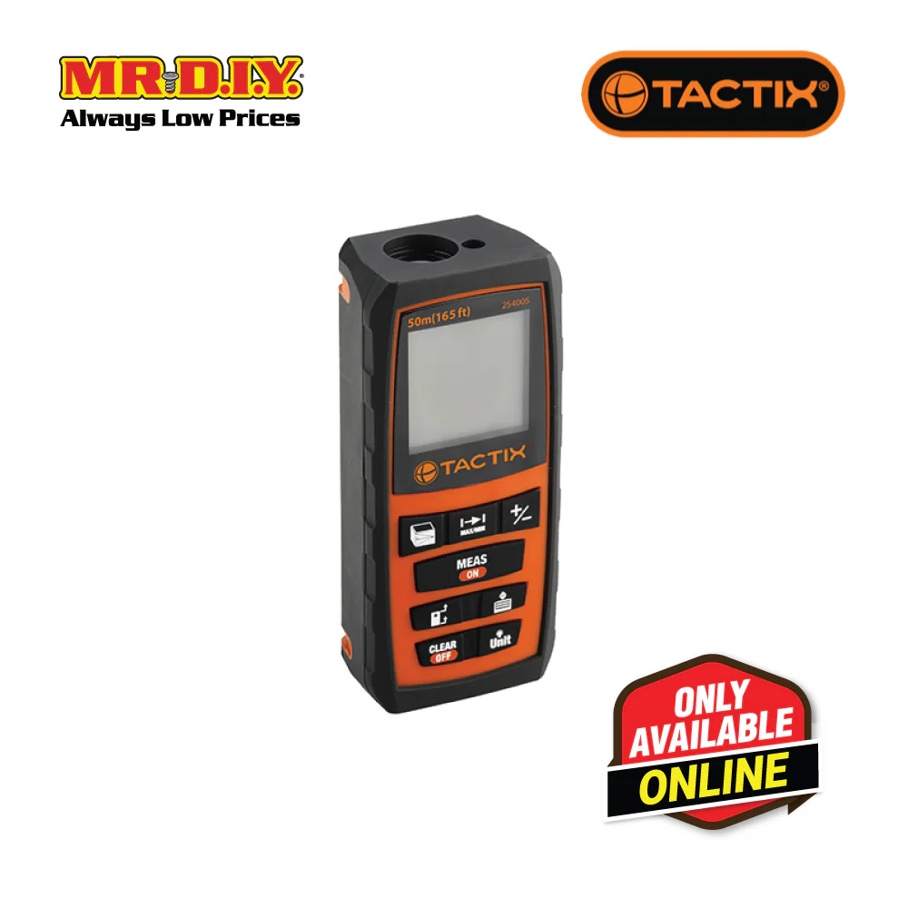 [BEST SELLER] TACTIX Laser Distance Measurer (50m) - Image 2