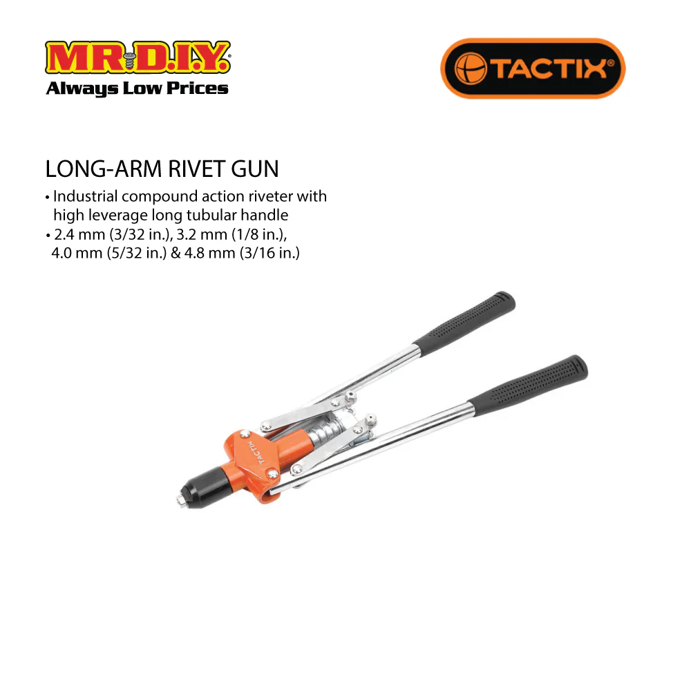 TACTIX Long Arm Rivet Gun - Image 2