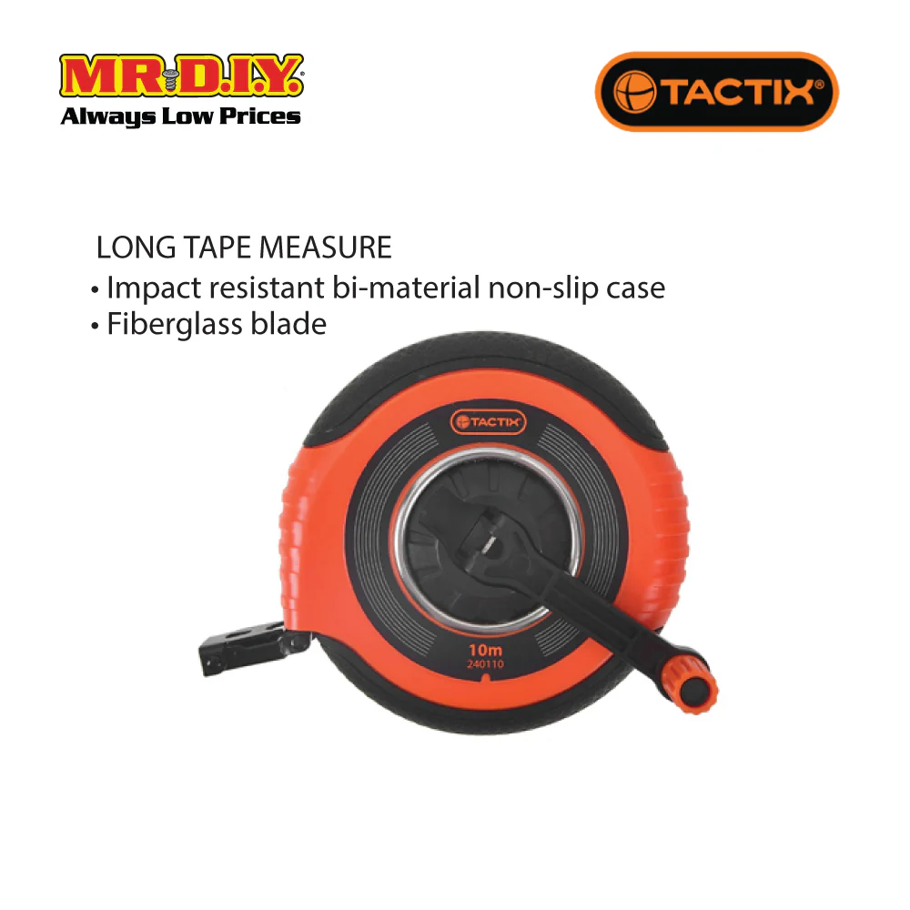 TACTIX Long Tape With Soft Handle (20m x 15mm) - Image 2