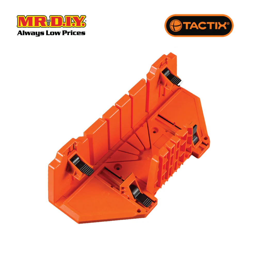 (MR.DIY) TACTIX Mitre Box (30cm x 17cm x 12cm) - Image 2