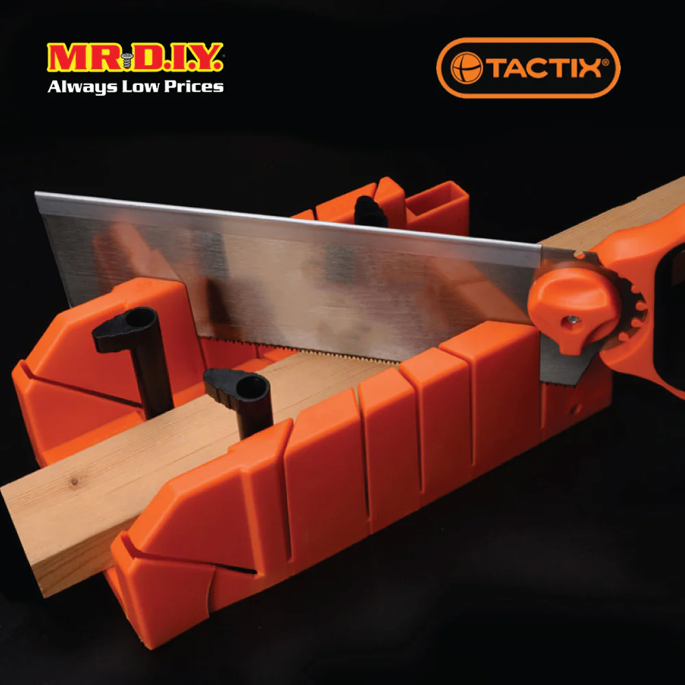 (MR.DIY) TACTIX Mitre Box (30cm x 17cm x 12cm) - Image 4