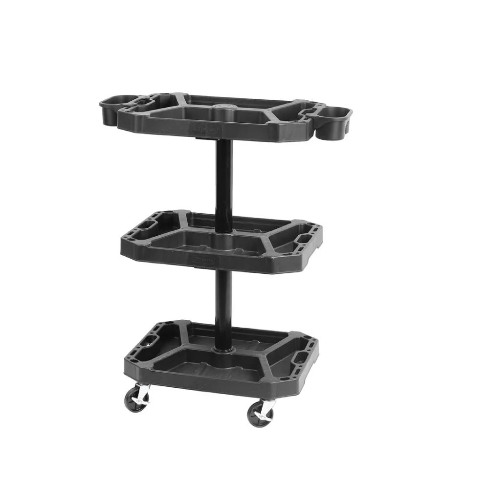 TACTIX Multi-Function Plastic Service Cart - Image 2