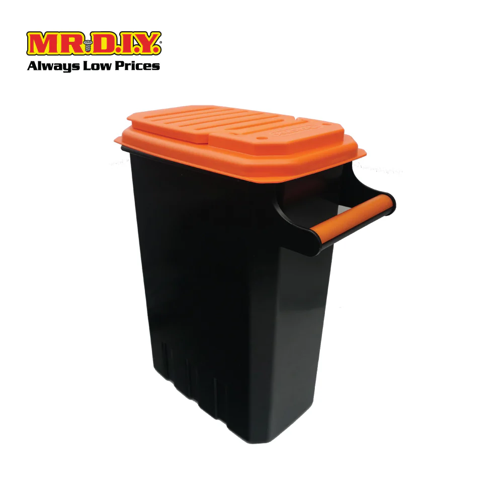 TACTIX Multi-Purpose Storage Plastic Bin Box With Handle 320254 (14L) (36.6 x 19.1 x 41.6cm) - Image 2