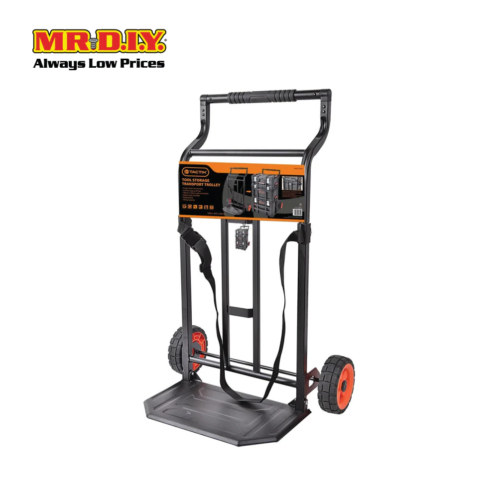 TACTIX Multi-Purpose Tough Steel Modular Tool Trolley 320364 Transportation Load 100kg (100 x 61.5 x 46cm) - Image 2