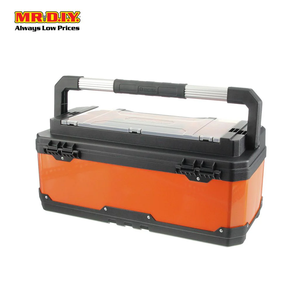 TACTIX Orange Tool Box (23") - Image 4