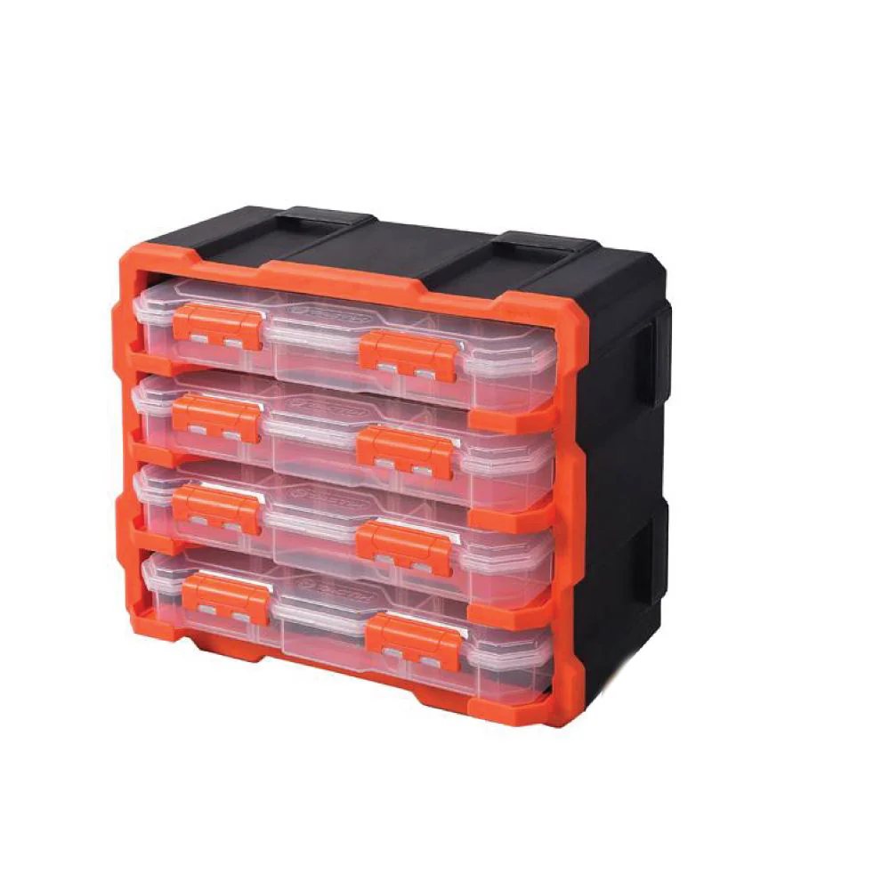 TACTIX Plastic Rack With 4 Organizers - Image 4