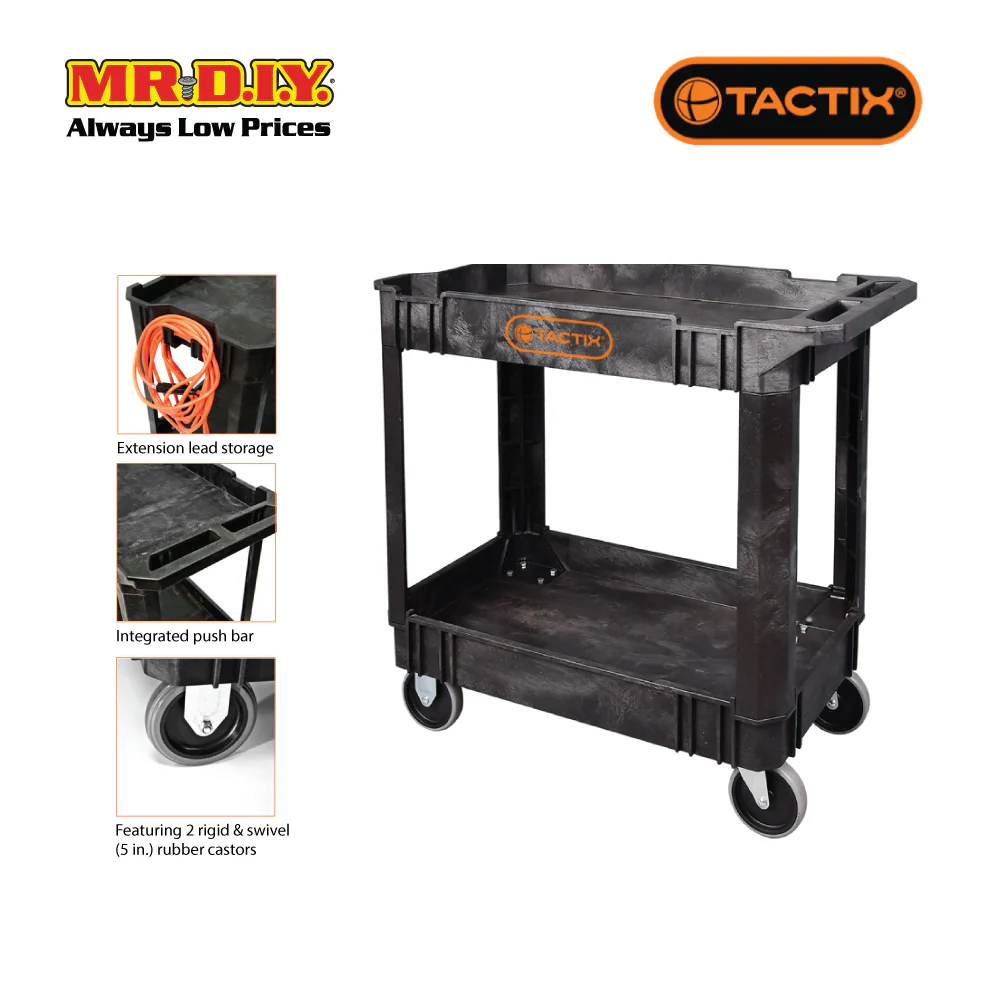 TACTIX Plastic Service Cart - Image 2