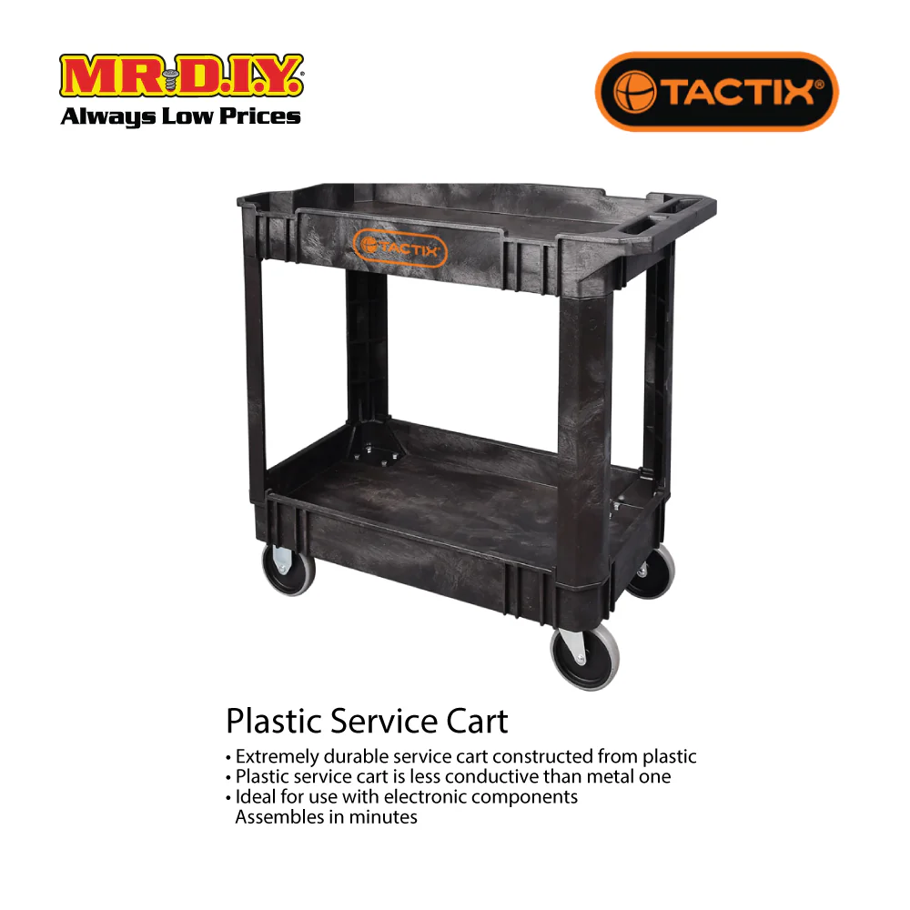 TACTIX Plastic Service Cart - Image 3