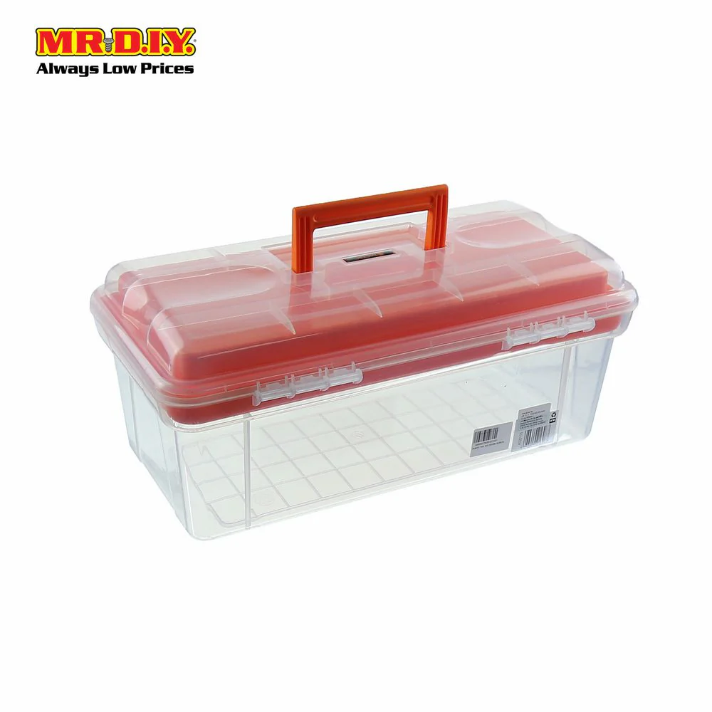 TACTIX Plastic Tool Box 15" - Image 2