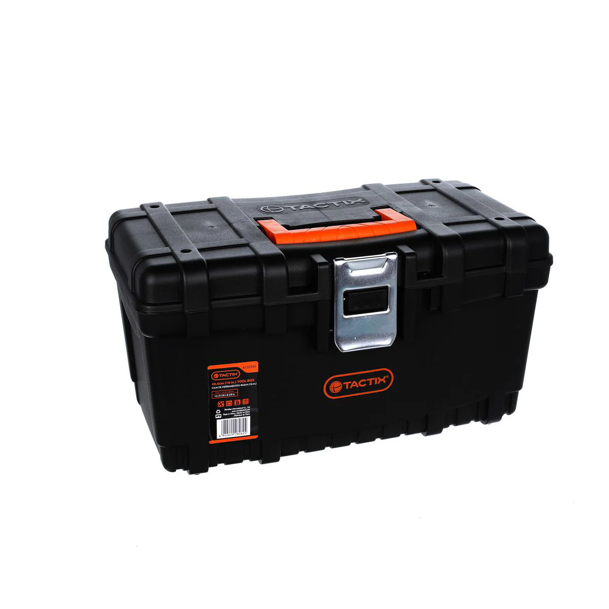 TACTIX Plastic Tool Box 16" - Image 9