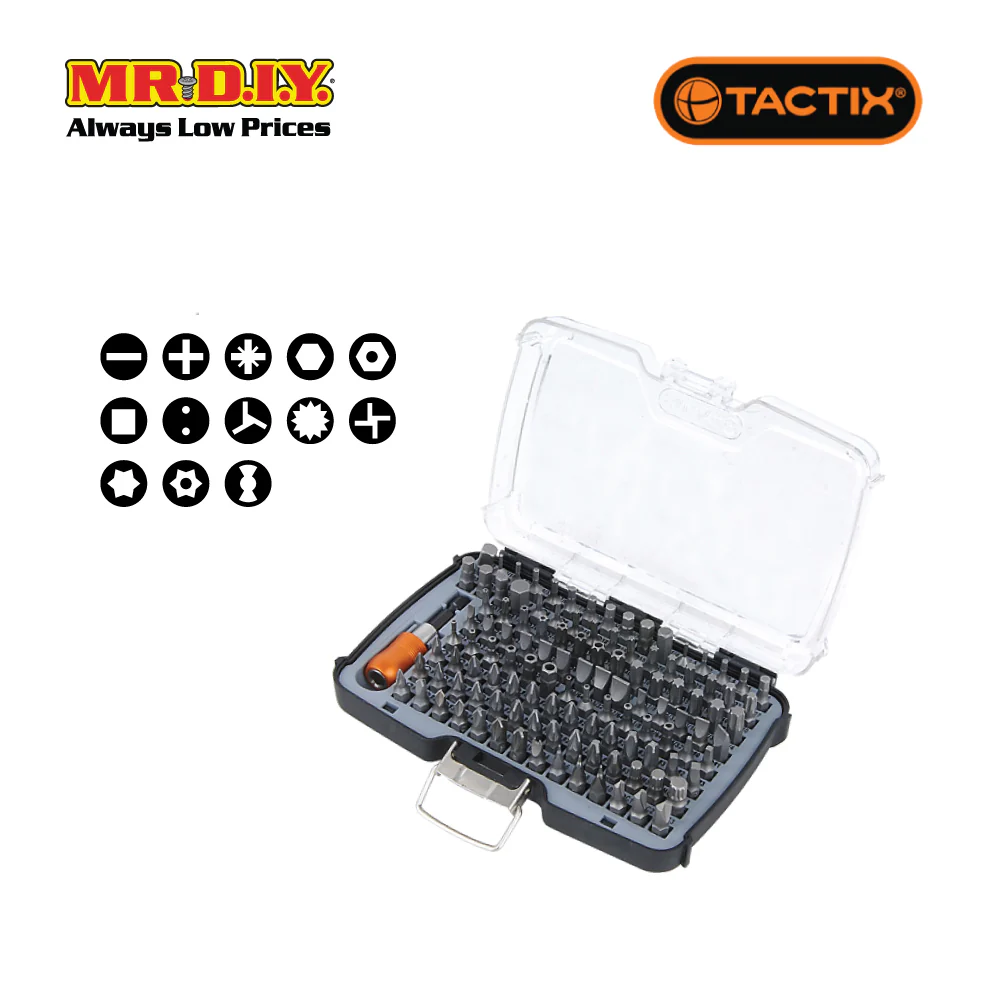 TACTIX Quick Change Driving Bit Set (61 pieces) - Image 3