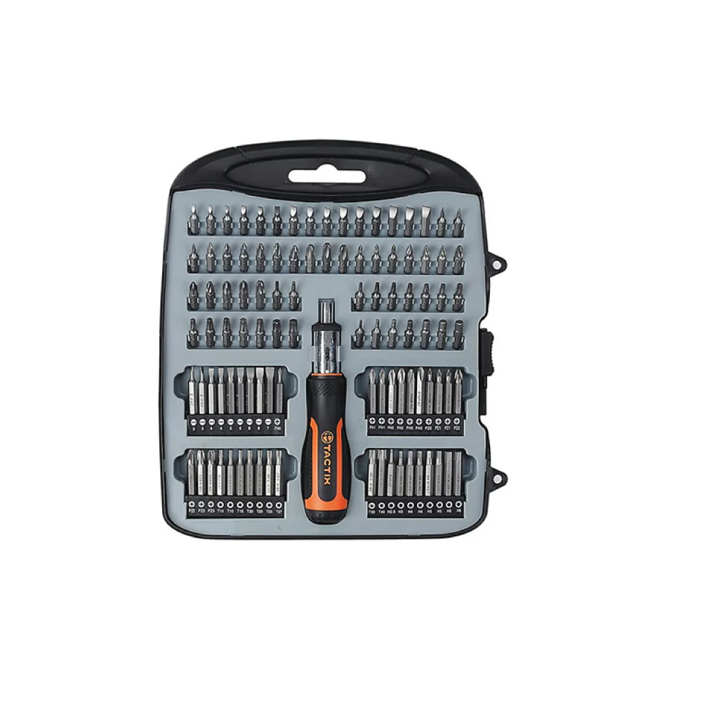 TACTIX Ratchet Driver And Bits (103 pieces) - Image 4