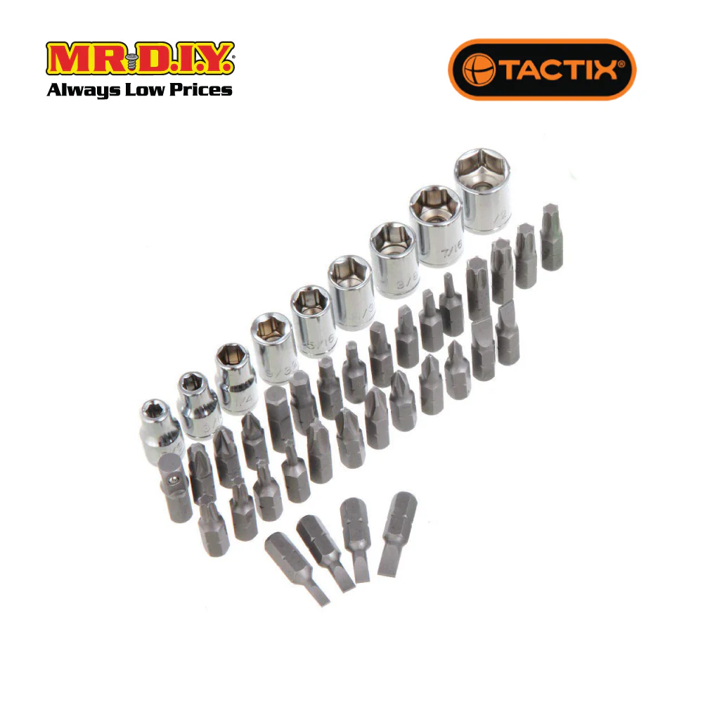 TACTIX Ratchet T-Driver Set (43 pieces) - Image 3
