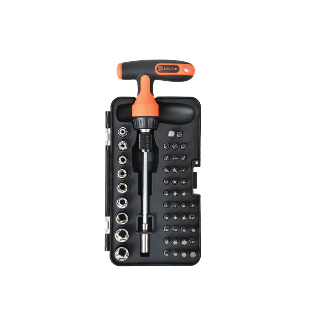 TACTIX Ratchet T-Driver Set (48 pieces) - Image 2