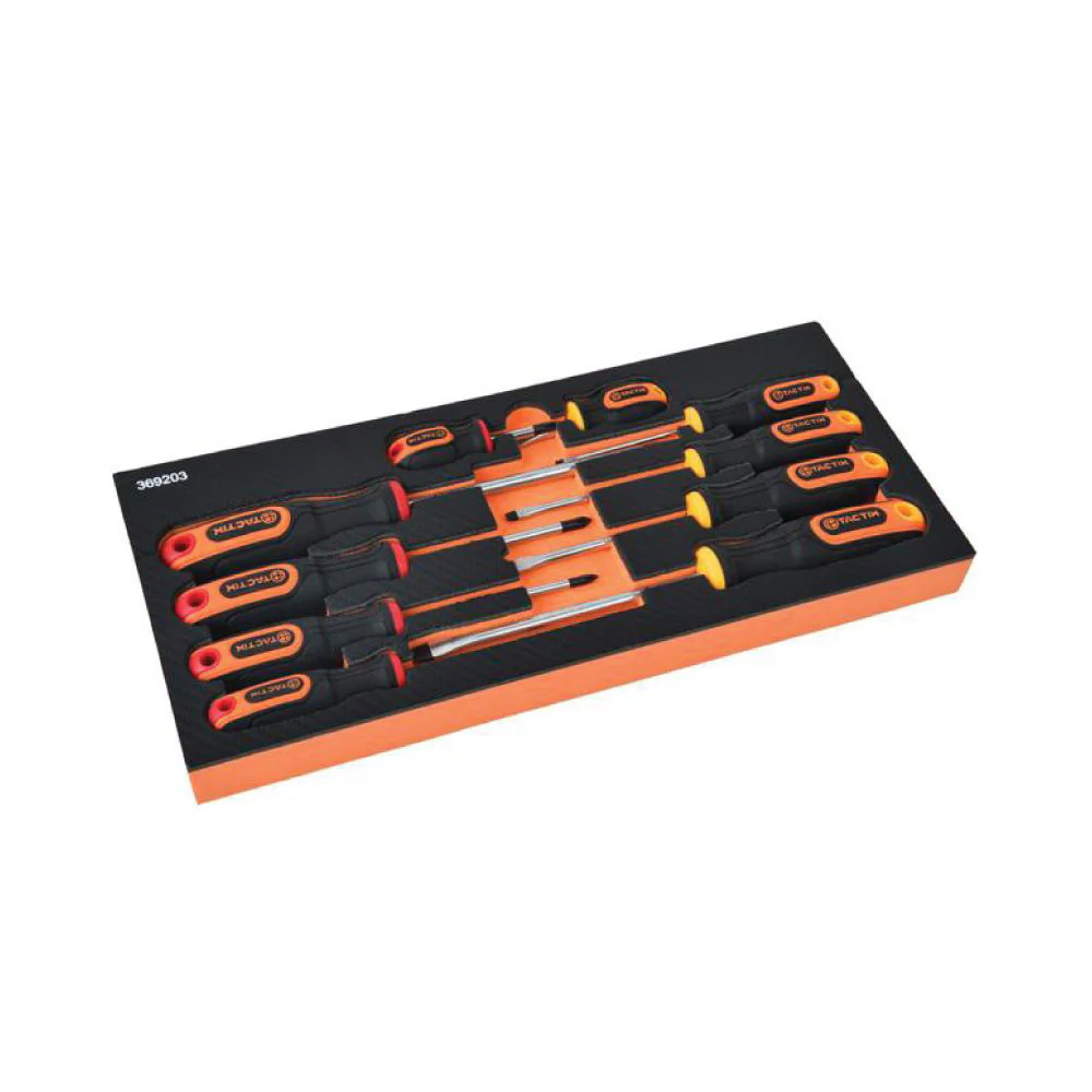 TACTIX Screwdriver Set (10 pieces) - Image 2