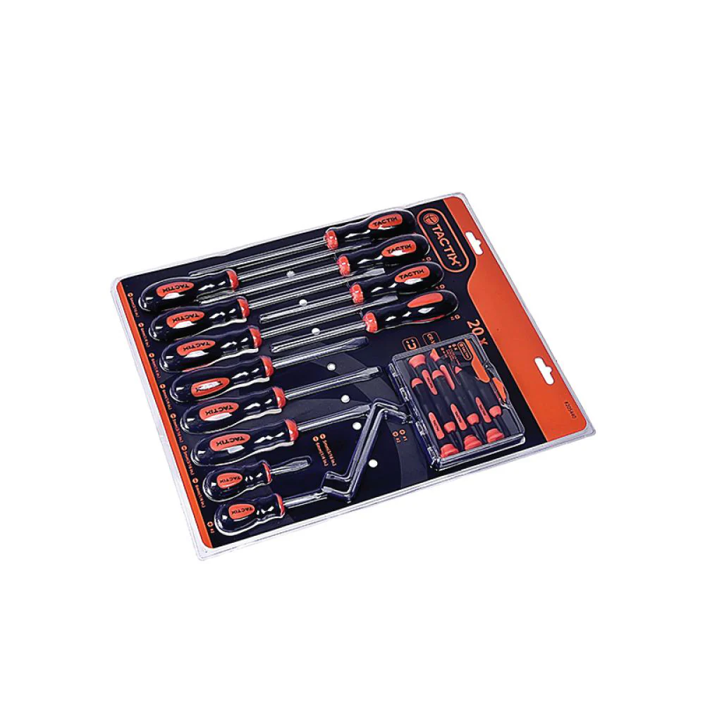 TACTIX Screwdriver Set (20 pieces) - Image 2