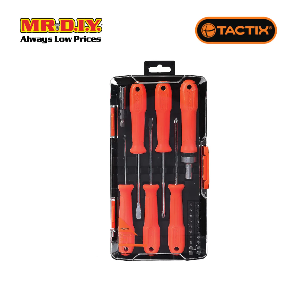 TACTIX Screwdriver Set (34 pieces) - Image 2