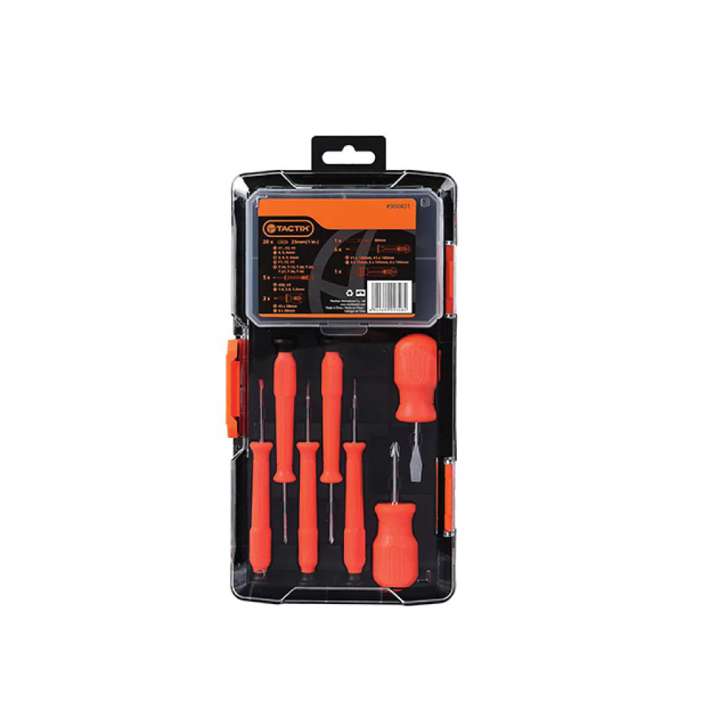 TACTIX Screwdriver Set (34 pieces) - Image 3