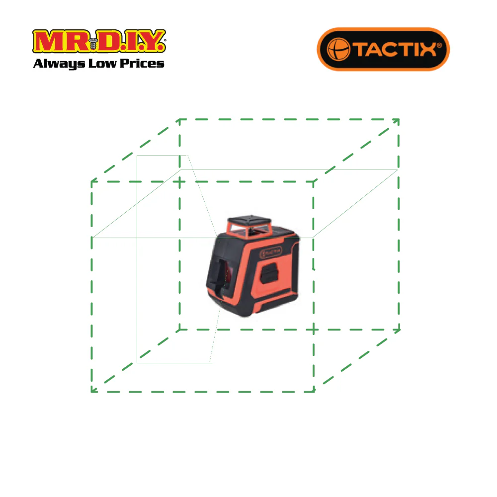TACTIX Self-Leveling 360 Degree Line Laser - Image 4