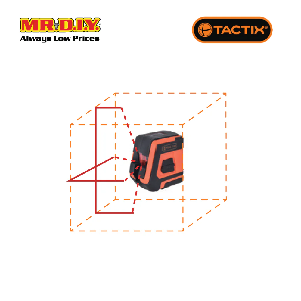TACTIX Self-Leveling Cross Line Laser - Image 3