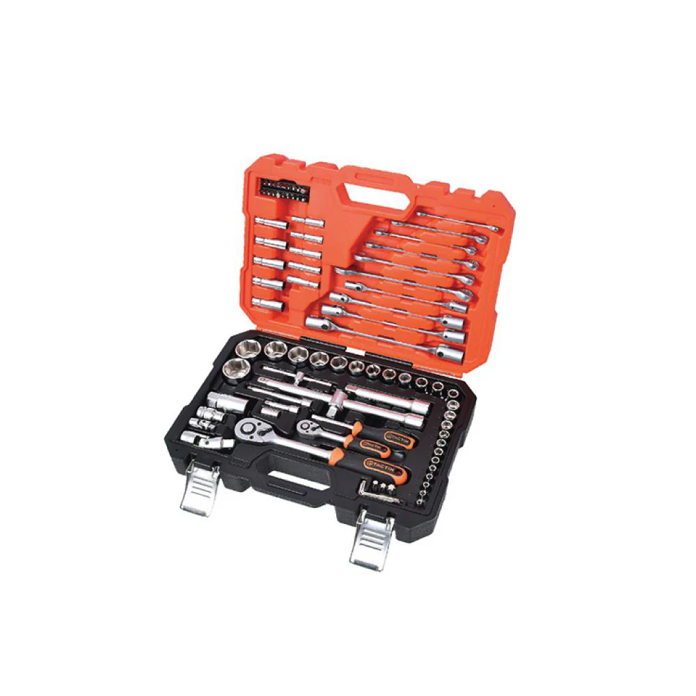 TACTIX Socket Set-Middle (85 pieces x 1/4 x 1/2 Inch) - Image 2